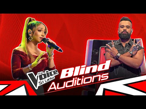 Sanuli Perera | I Will Never Love Again | Blind Auditions | The Voice Sri Lanka