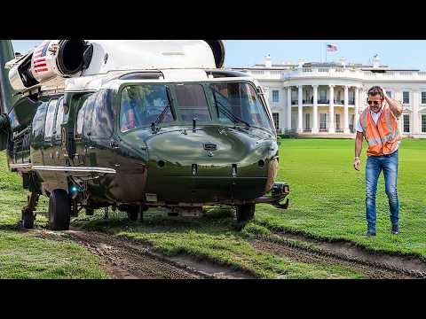 Why Marine One Lands on the White House LAWN?