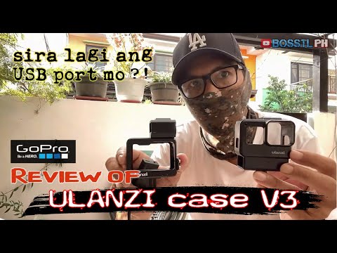 ULANZI GOPRO CASE V3 || Product Review || Solution to prevent damaging your USB port of GoPro?