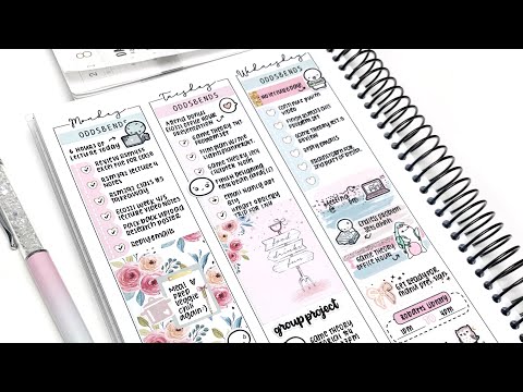 Plan With Me: Spring Florals (ft. HelloPetitePaper and LightsPlannerAction)