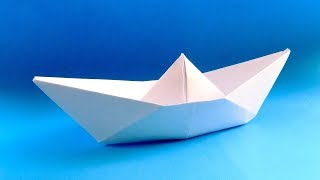 How To Make a Paper Boat That Floats - Origami Boat