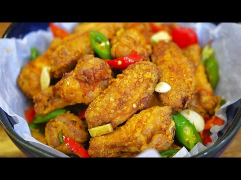 Authentic Chinese Salt and Pepper Chicken Wings (I can devour day and night)