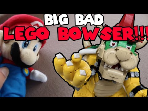 Big Bad LEGO Bowser!!! | Super Plush Mario | LuigiFan00001