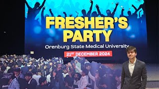 Freshers Party 2024 Orenburg State Medical University-| Aniket Choudhary Films