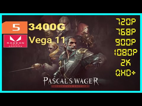 Pascal's Wager | Ryzen 5 3400G Vega 11 2x8 (2666MHz) 16GB RAM