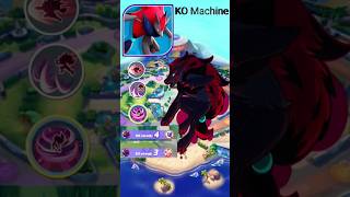 KO Machine ft. Zoroark | Build in description| #shorts #pokemonunite #gaming #zoroark #build