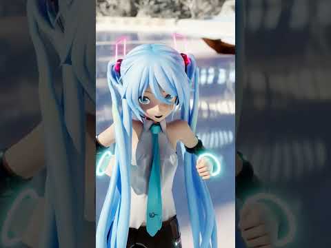 【MMD】つみ式ミク Miku - 恋愛デコレート #mmd #4k60fps