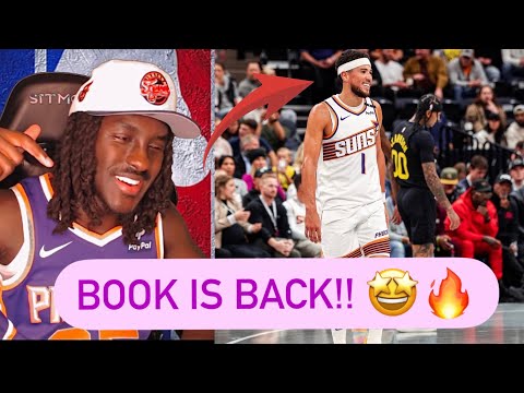 Reacting To Suns Vs. Jazz In Season Tournament Highlights!!