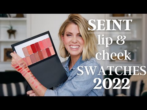 SEINT | Lip and Cheek Swatches