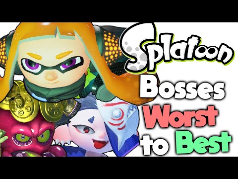 Ranking Every Splatoon Boss