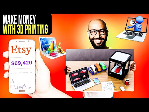 how to Make $1,500/Week from 3D Printing @UncleJessy   @newmrmoney   @AzadChaiwala