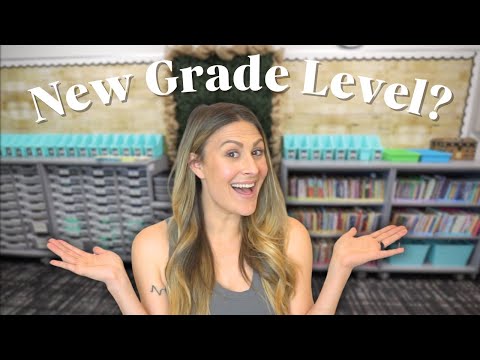 Switching Grade Levels AGAIN!