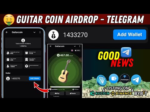 GUITAR COIN NEW AIRDROP Update 🤑 | LISTING ON BINANCE | $USUAL AIRDROP WITHDRAWAL UPDATE