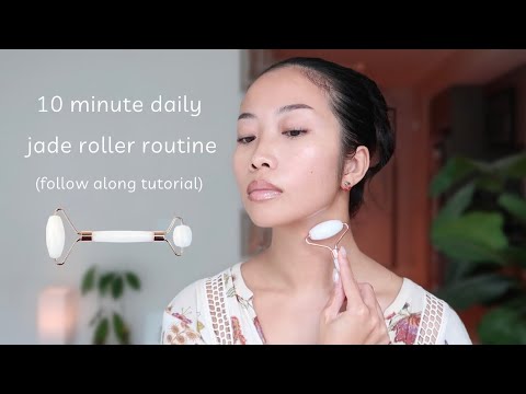 10 minute daily jade roller routine