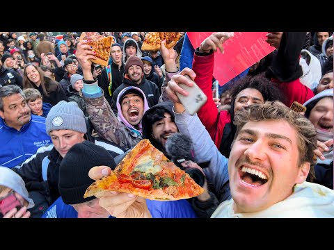 I Threw The Worlds 2nd Largest Pizza Party