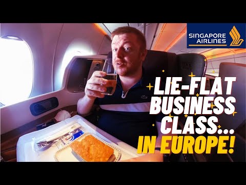 Singapore Airlines' BRILLIANT A350 Business Class: Copenhagen to Rome