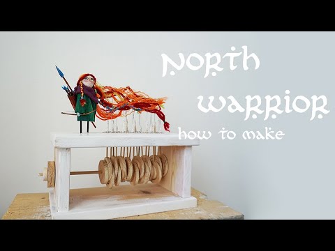 North Warrior, DIY wooden automata