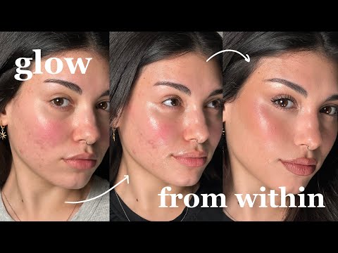 keep your makeup glowy and hydrated all day | 2 steps (ft. d’Alba)