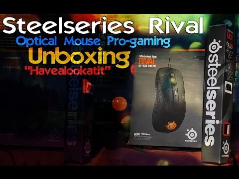 Steelseries Rival Optical Pro Gaming Mouse Unboxing