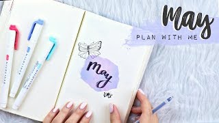 PLAN WITH ME | 2018 May Bullet Journal Setup