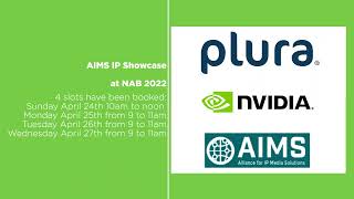 TRUE IP 25GbE PLURA solution at AIMS IP Showcase with NVIDIA Rivermax at NAB 2022