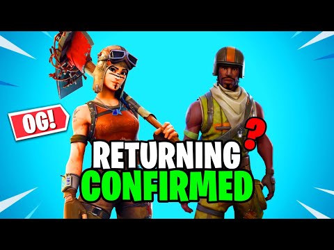 FORTNITE SEASON SHOP IS BACK AFTER 7 YEARS ⁉️🔥 (Renegade Raider, Aerial Assault Trooper + MORE???)