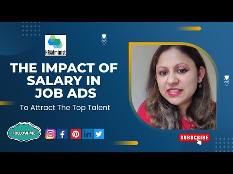 Are Salary Ranges In Job Ads The Key To Attract Top Talent? | Salary Transparency In Job Description