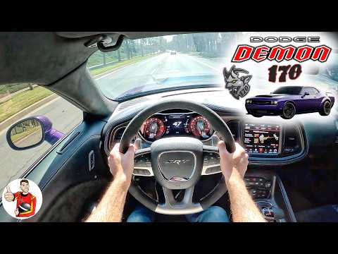 It's Here! First Drive in My 2023 Dodge Demon 170 (POV)