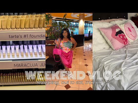 WEEKEND VLOG | Cheesecake Factory + Beauty Supply + Ulta + Barbie Movie