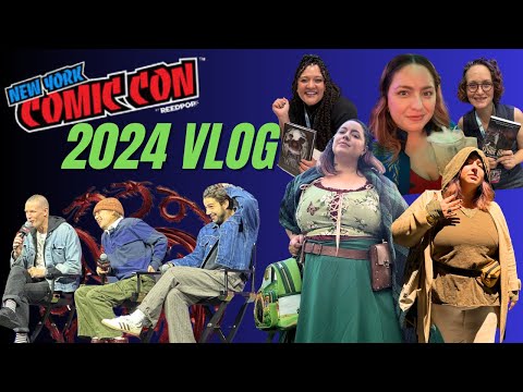 House of the Dragon, Romantasy, Cosplay & New Books! | NYCC 2024 Vlog