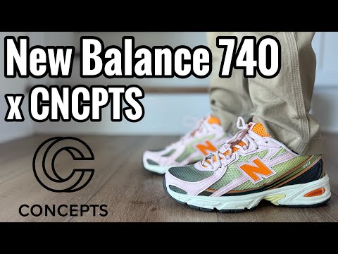 New Balance 740 x Concepts “Saignee” Review & On Feet