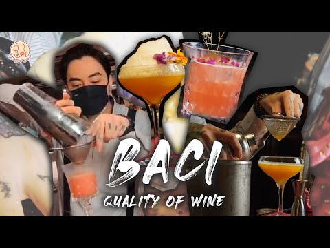 【 Quality of Wine - BACI 】 西班牙混血Bartender！設計出浪漫主義的Cocktail🥂✨