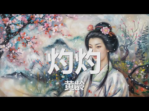 黄龄 - 灼灼 (《千朵桃花一世开》电视剧插曲) 歌词 💗♫