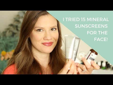 The Best Natural, Mineral Sunscreens For The FACE // Laura's Natural Life