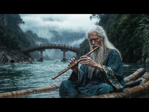 Tibetan Healing Flute | Healing Anxiety & Stress | Release Of Melatonin And Toxin