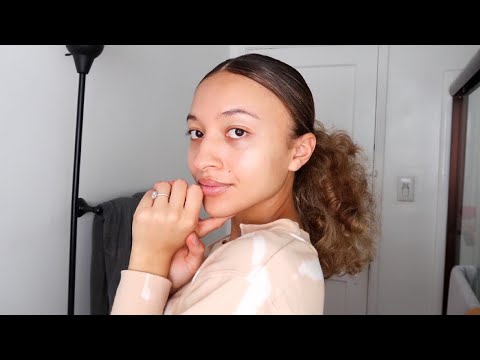 STAY AT HOME WITH ME // SKINCARE AND HAIR ROUTINE