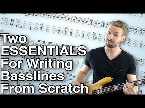 How To Write A Bassline From Scratch: 2 Crucial Elements (Lesson 1/9)