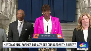 Mayor Adams' former top adviser charged with bribery