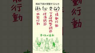 視床下部が調整するものの語呂合わせ～20秒で国試対策～