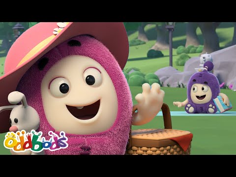 Baby Newt and Jeff's Park Picnic! | Oddbods Full Episode | Funny Cartoons for Kids