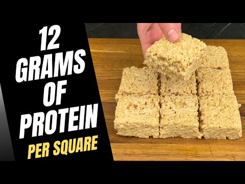 I finally got the protein Rice Krispie treats right, you've got to try this!