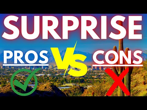 Living in Surprise Arizona- PROS and CONS