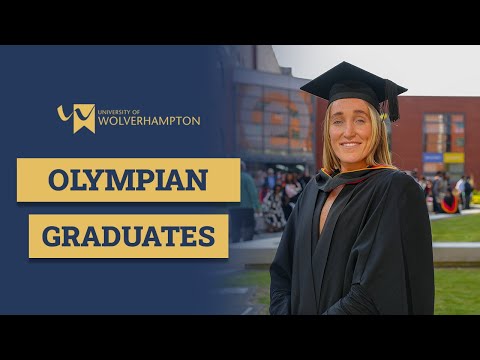 Olympian Graduates From The University of Wolverhampton | #WLVGrad