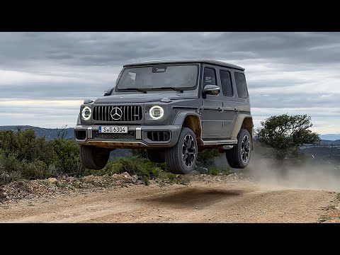 JUMPING with NEW G63 AMG Facelift! 😳 Off-Road 2025 Mercedes G63 V8 AMG 4K