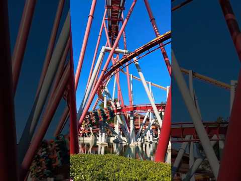 Silver Bullet roller coaster at Knott’s Berry Farm, America’s First Theme Park #rollercoaster