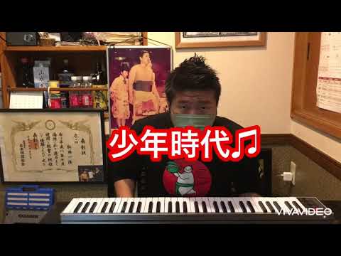 【少年時代】大相撲 元力士が奏でる🎹😄指コピ【独学ピアノ】