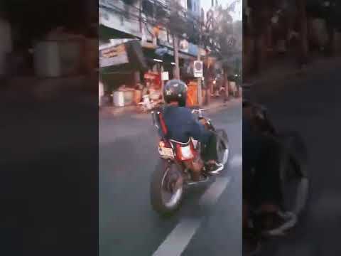 Scooter Chopper style in Thailand