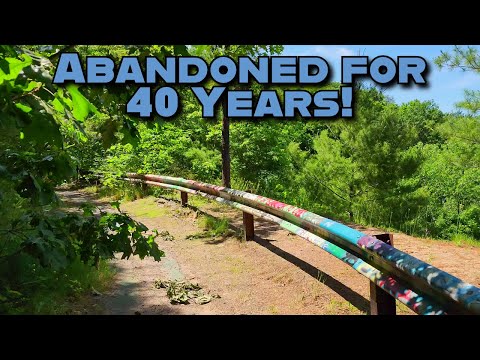 This Lonely Abandoned Road on a Crumbling Cliffside is Allegedly Haunted & About to Collapse!