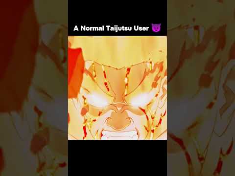 A Normal Taijutsu User 🔥