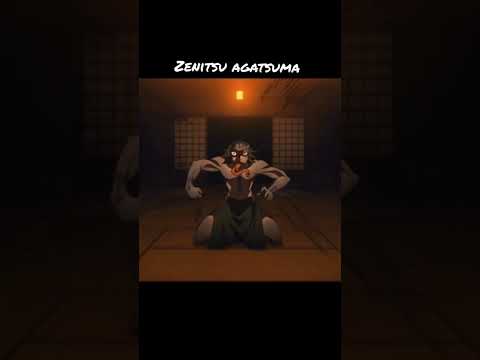 🥶 zenitsu agatsuma 🥶#animegaming #youtube short